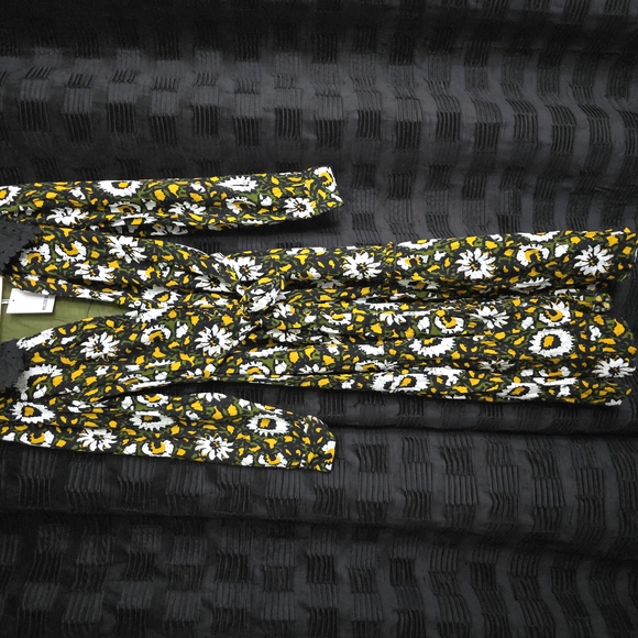 Floral Long Sleeve Dress - Picture 1 of 4